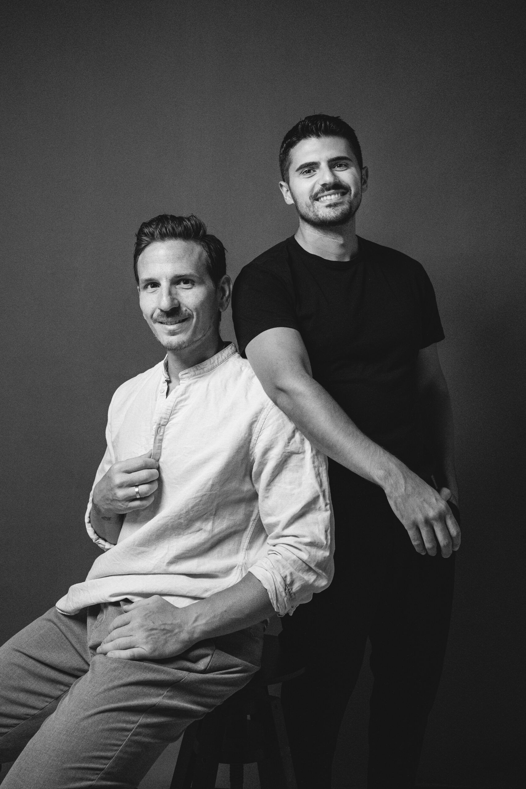 The two filmmakers behind Ties & Veils.